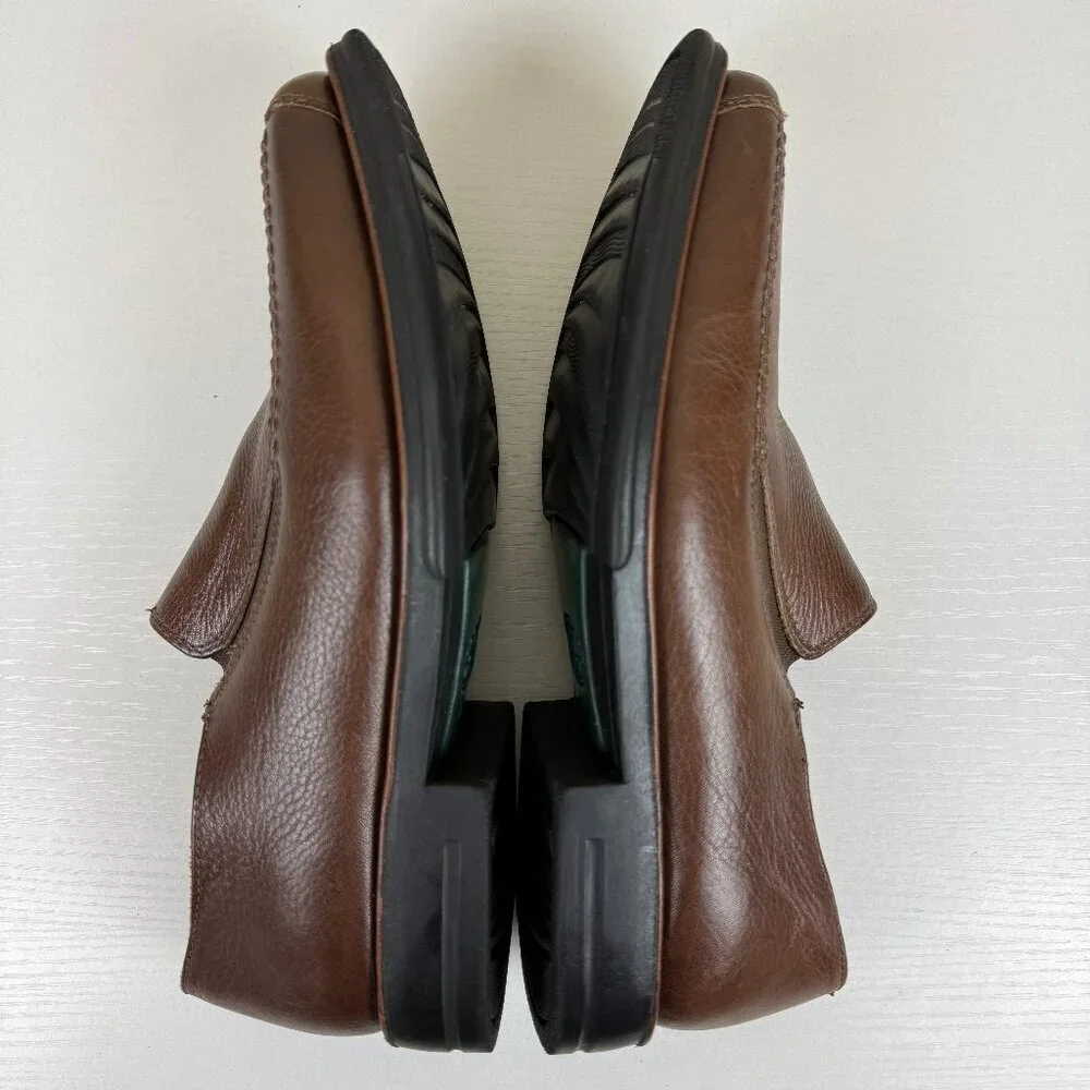 EUC Sandro Brown Leather Loafer - Picture 7 of 13